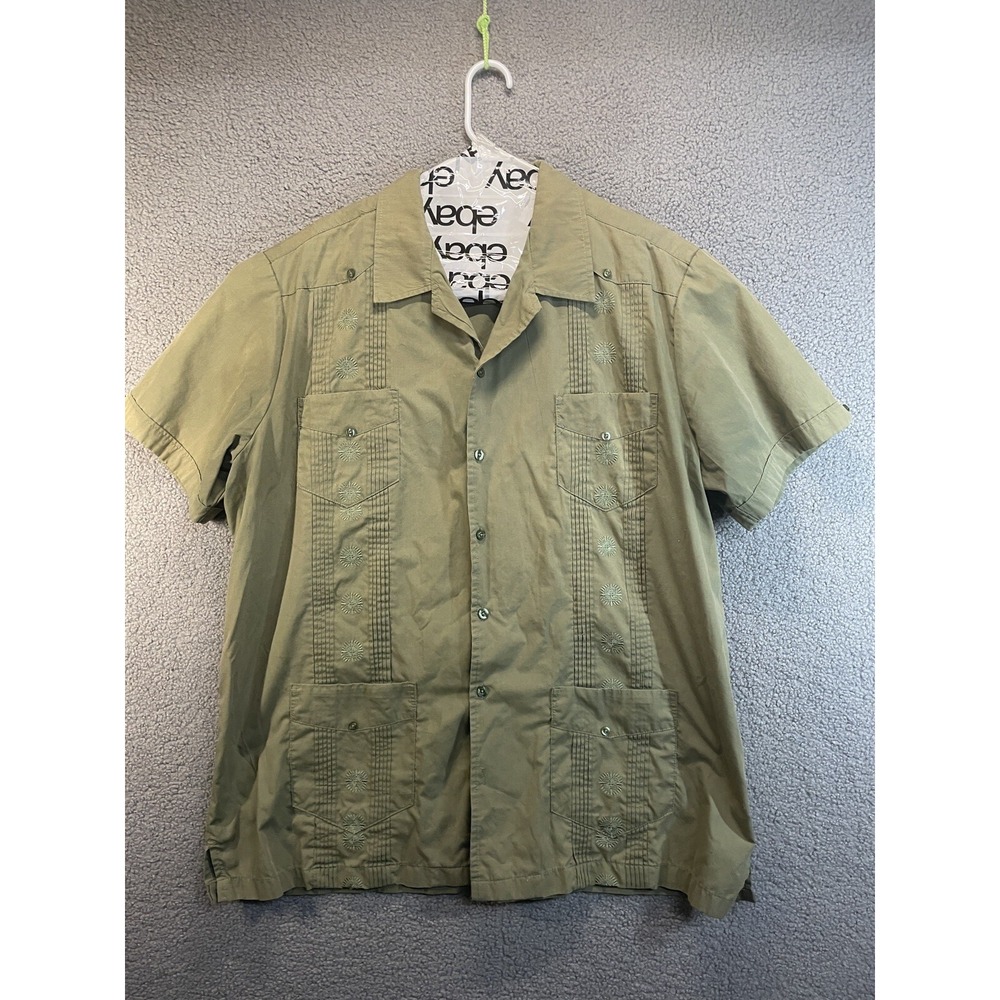 KS Island Button Front Shirt Size XL